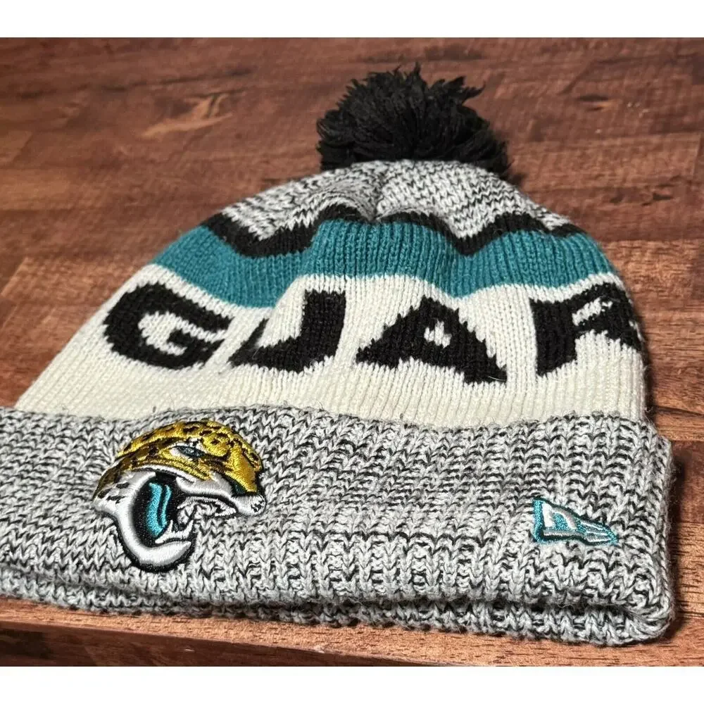 Jacksonville Jaguars New Era NFL Beanie Embroidered One Size